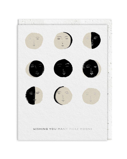 Wishing You Many More Moons Card