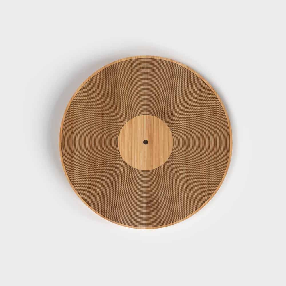 12" Record Bamboo Chopping Board