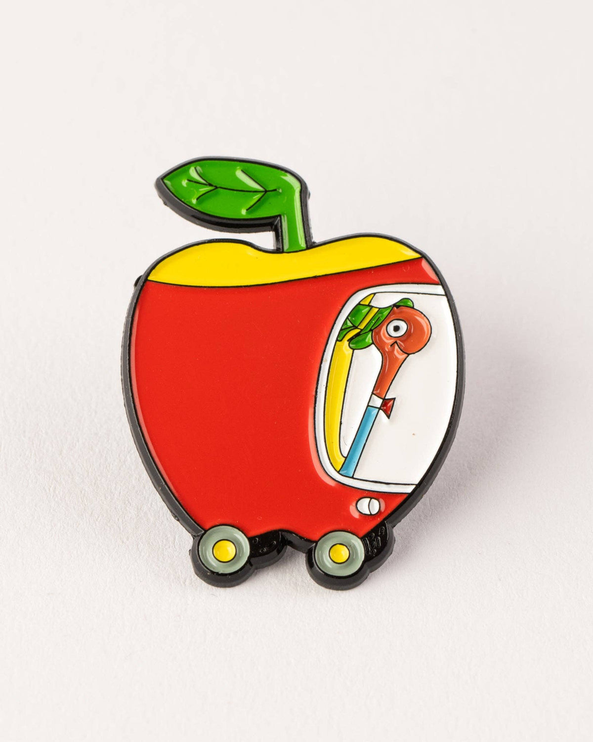 Richard Scarry Applecar Enamel Pin