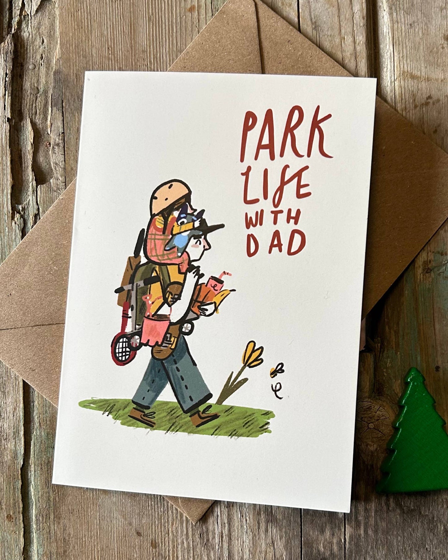 Park Life With Dad Card 