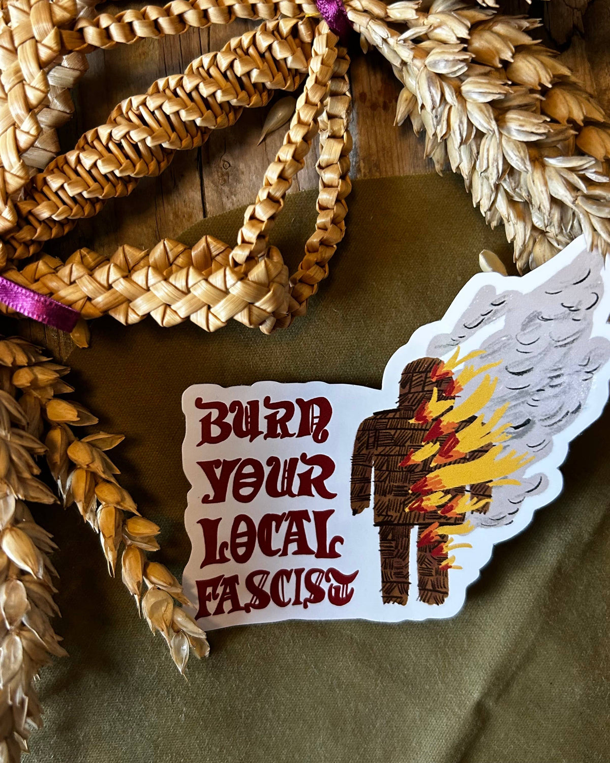 Wicker Man Sticker