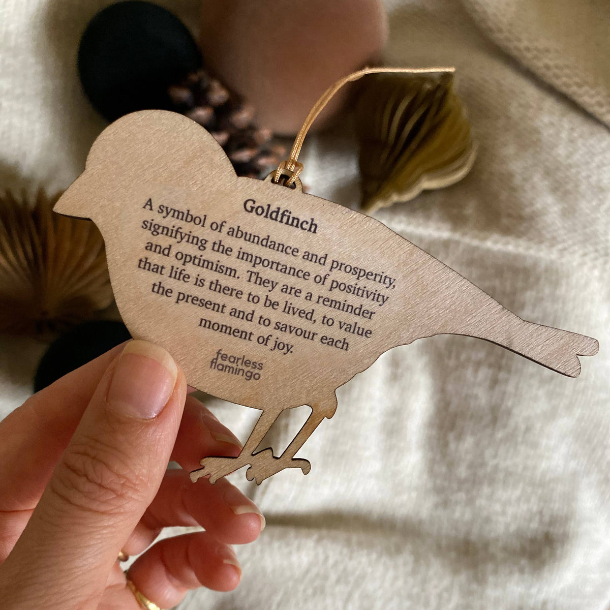 Goldfinch Garden Bird Decoration