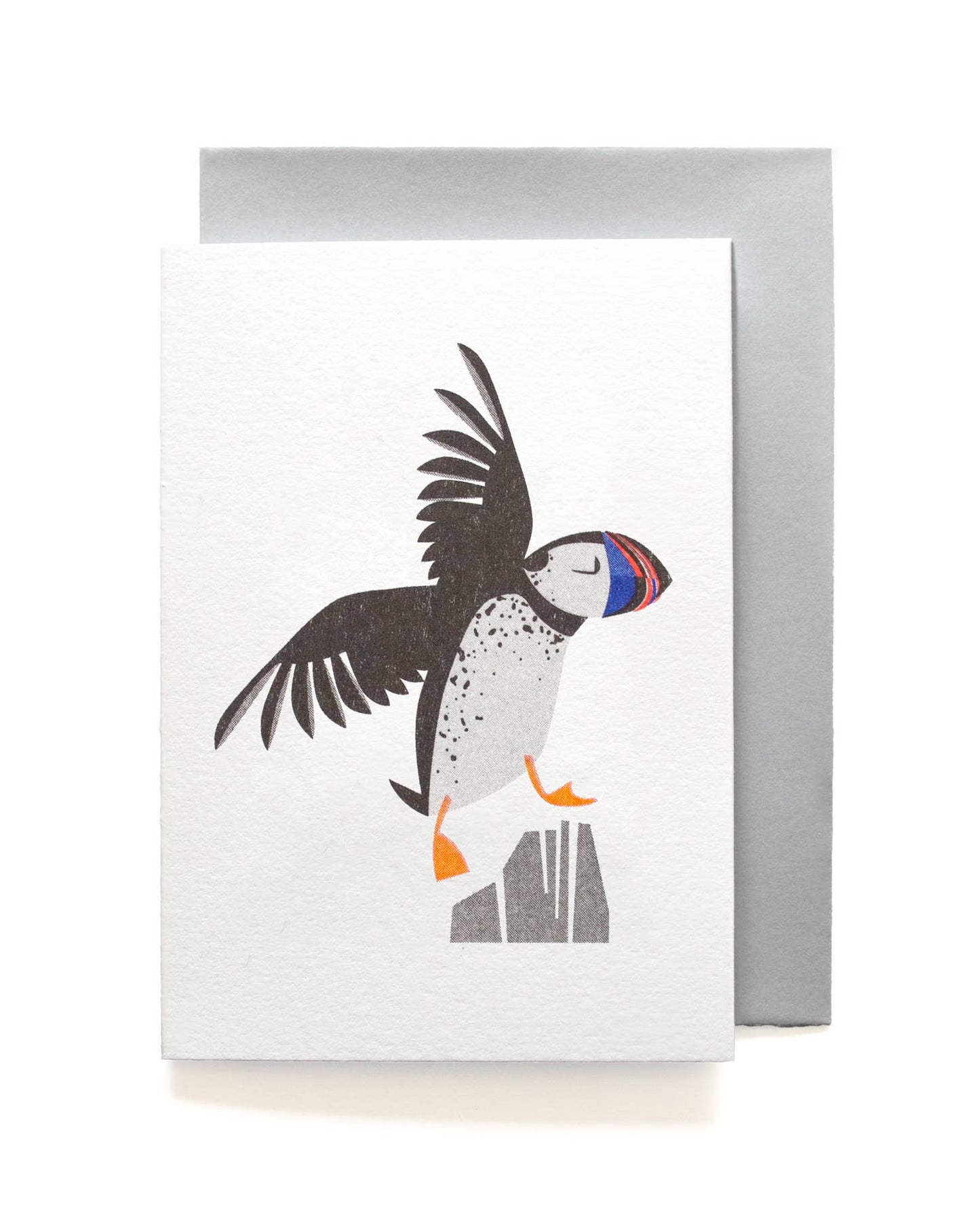 Playful Puffin Mini Card
