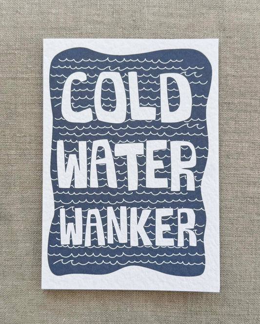 Cold Water Wanker Card